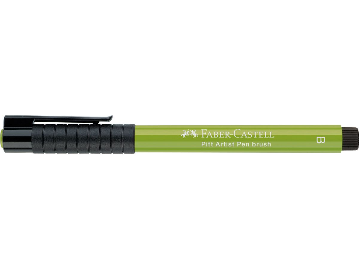 FABER-CASTELL Pitt Artist Pen Brush 2.5mm 167470 may green (4005401674702)