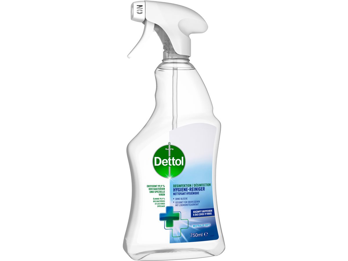 DETTOL Desinfektion Hygiene-Reiniger 3073990 neutraler Duft 750ml (4002448092902)