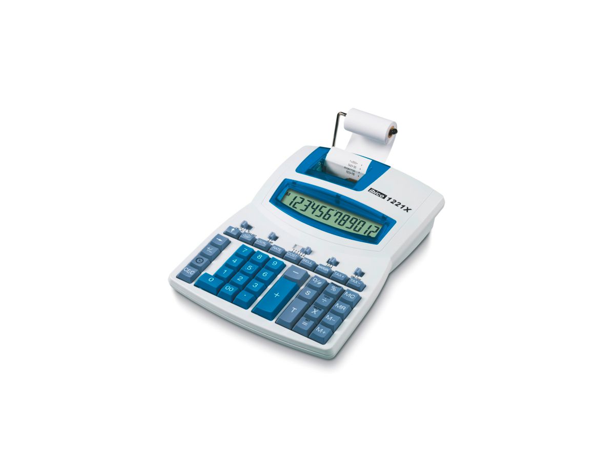 IBICO Calculatrice de bureau 1221X IB410055 12 chiffres (0013465410055)