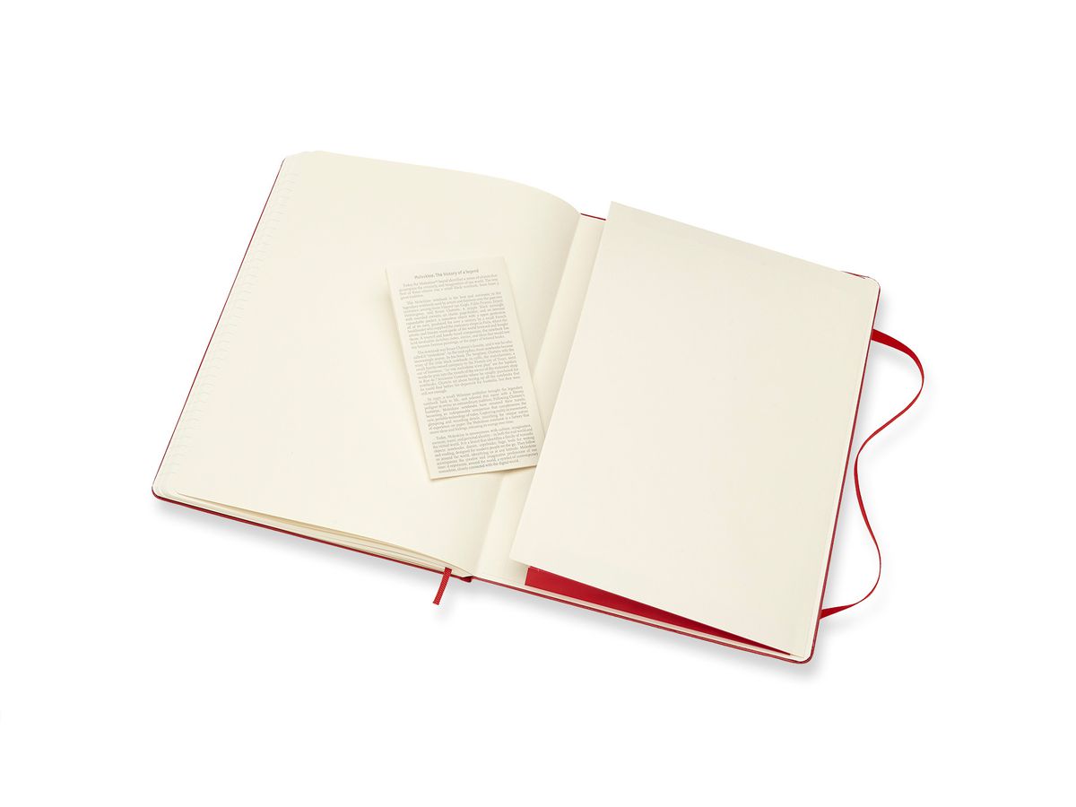 MOLESKINE Carnet XL 855082 ligné,HardCover,scarlet (8055002855082)