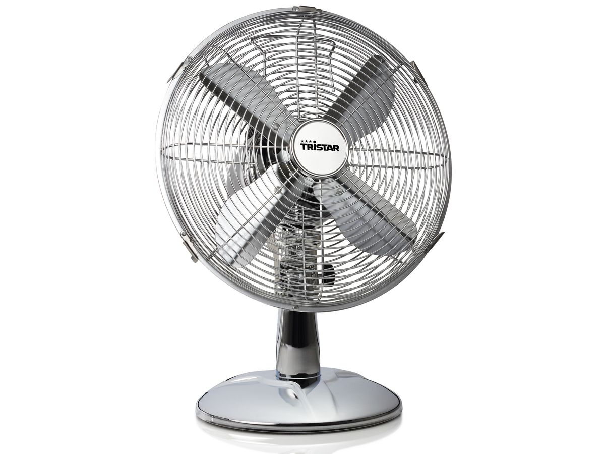 TRISTAR Ventilatore a tavolo 30cm VE-5953 cromo (8713016059536)