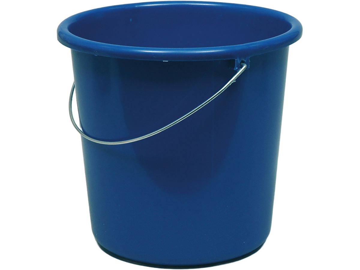 WEBSTAR Seau en plastique 5lt 12233.3 bleu (9002427258249)