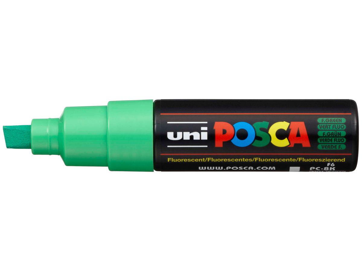 POSCA Marker 8mm PC8K F.GREEN fluo verde (4902778916926)