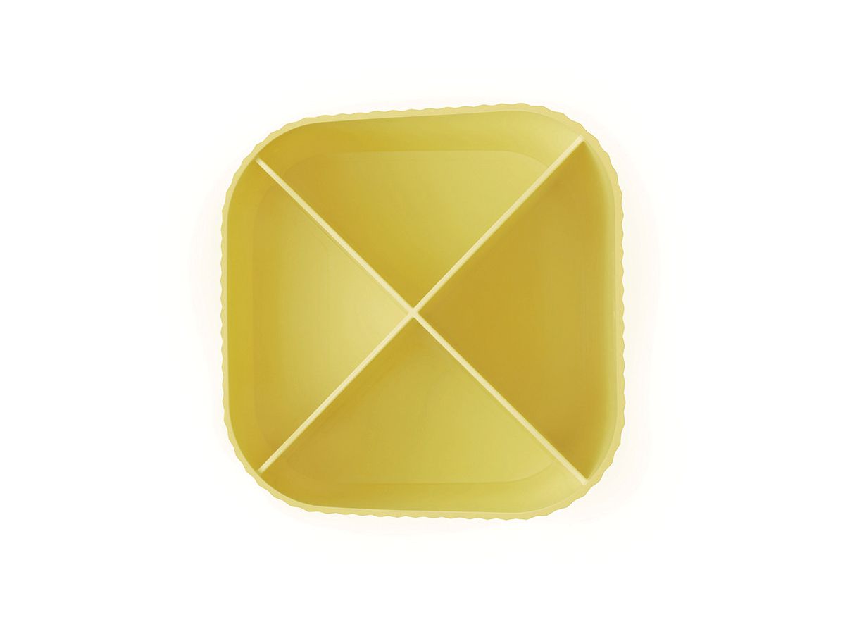 HAN Stifteköcher Re-LOOP 2.74 gelb 4 Fächer (4012473172845)