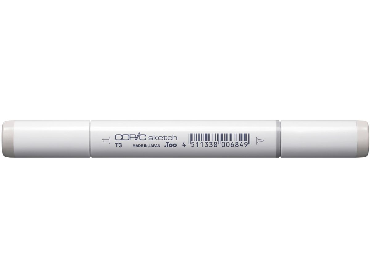 COPIC Marker Sketch 21075100 T-3 - Toner Grey No.3 (4511338006849)