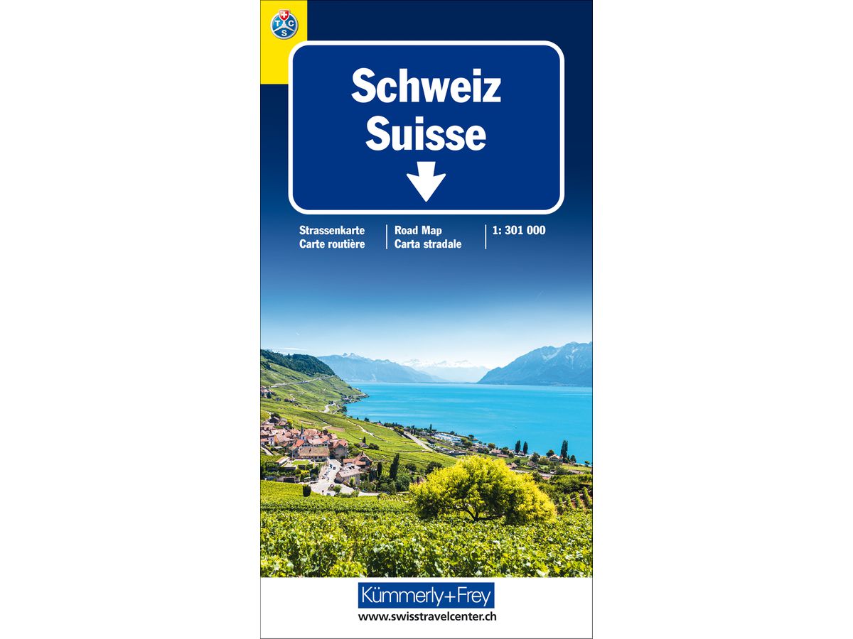 KÜMMERLY+FREY Schweiz TCS 978-3-259-04300-4 Schweiz TCS 1:301 (9783259043042)