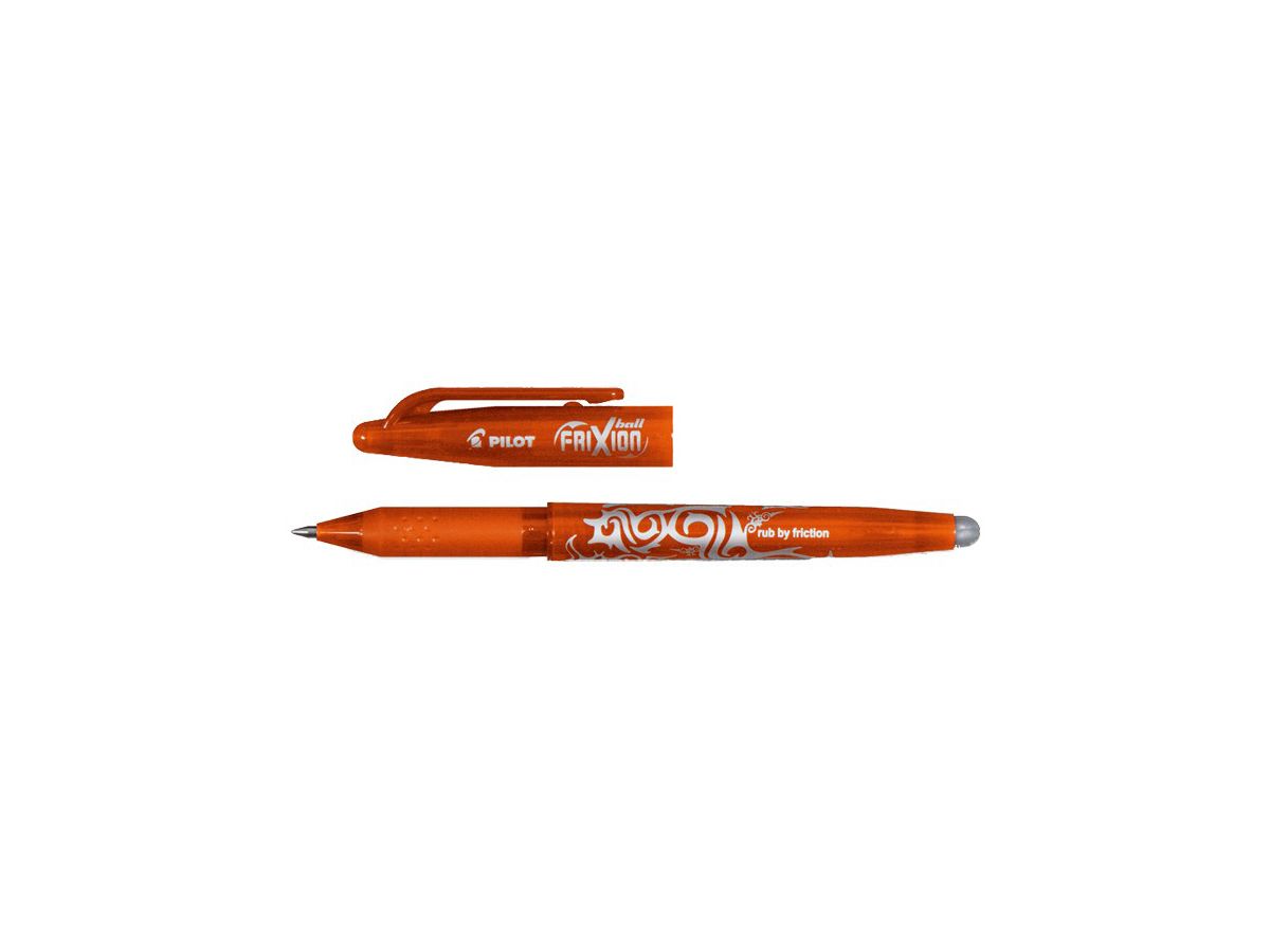 PILOT Roller FriXion Ball 0.7mm BL-FR7-O arancio, rechargeable, corrig. (4902505358074)