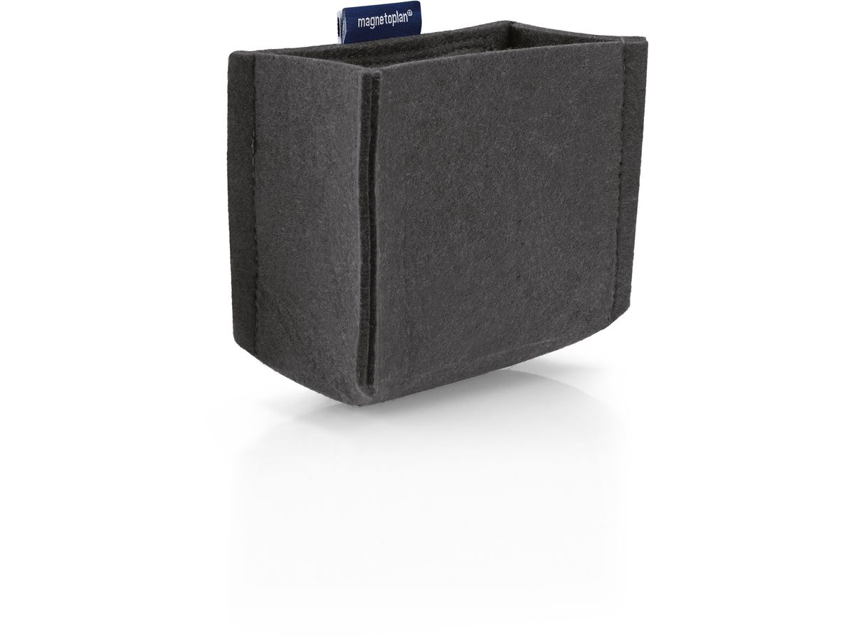 MAGNETOPLAN Porte stylo magnetoTray M 1227701 gris, feutre recyclé (4013695062990)
