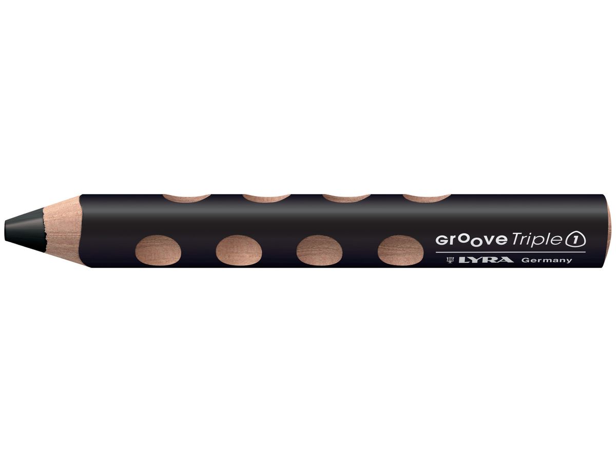 LYRA Farbstift Groove Triple 1 L3830099 Black (4084900308486)