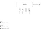 DICOTA USB-C 4-in-1 Highspeed Hub D32061 10 Gbps (7640239421387)