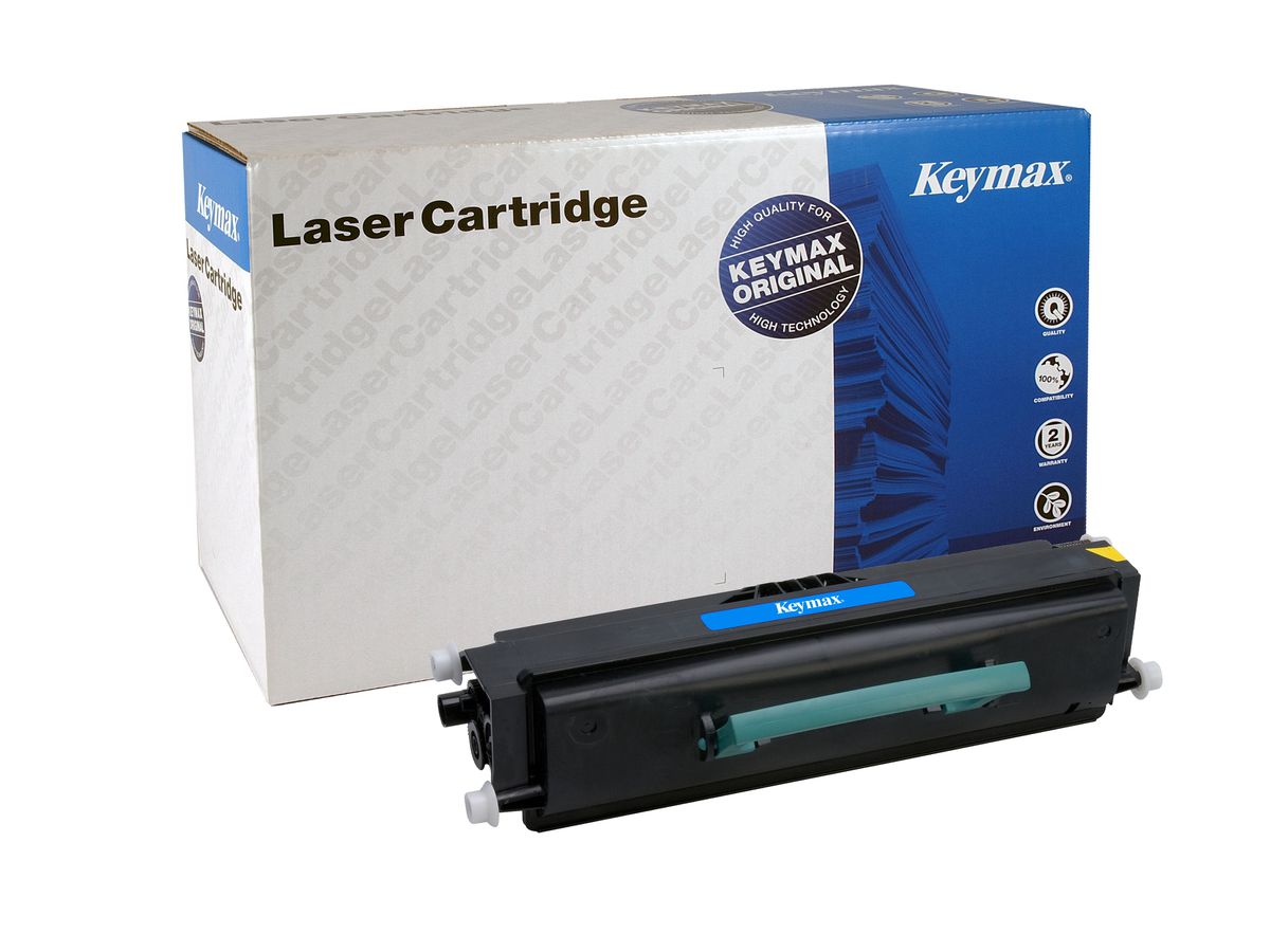 KEYMAX RMC-Toner-Modul schwarz E360H21E zu Lexmark E360 9000 Seiten (4016807089625)