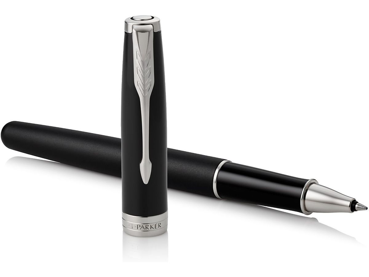 PARKER Rollerball F 1931523 SONNET schwarz silber (3501179315232)
