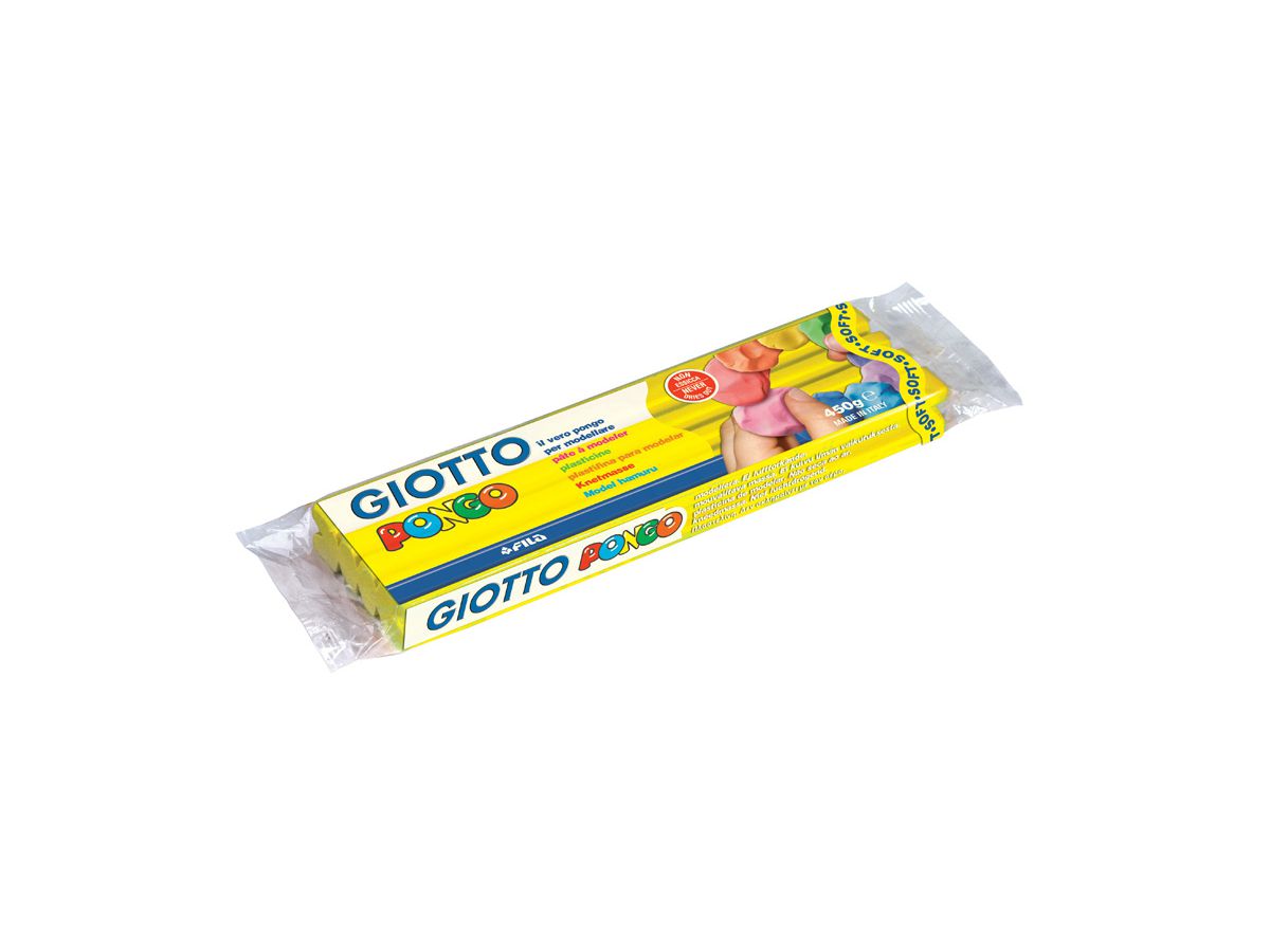 GIOTTO Plastilina Pongo 450g 514401 giallo (8000144000425)