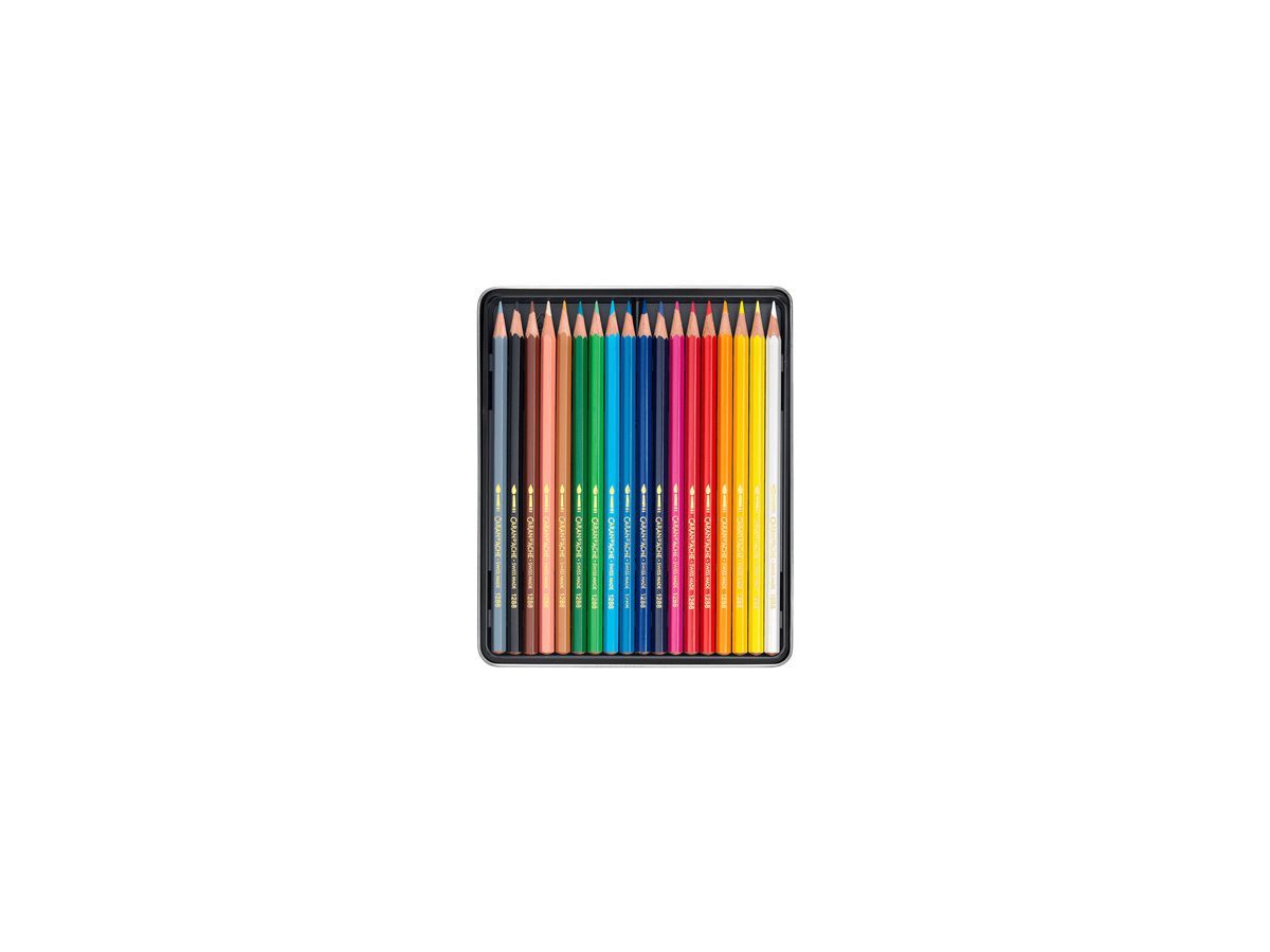 CARAN D'ACHE Matita colorata Fancolor 1288.318 18 colori (7630002307000)