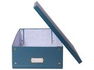 EXACOMPTA Boîte de rangement Neo Deco 62453E bleu canard, A3+ 33x50x16cm (3130630624530)
