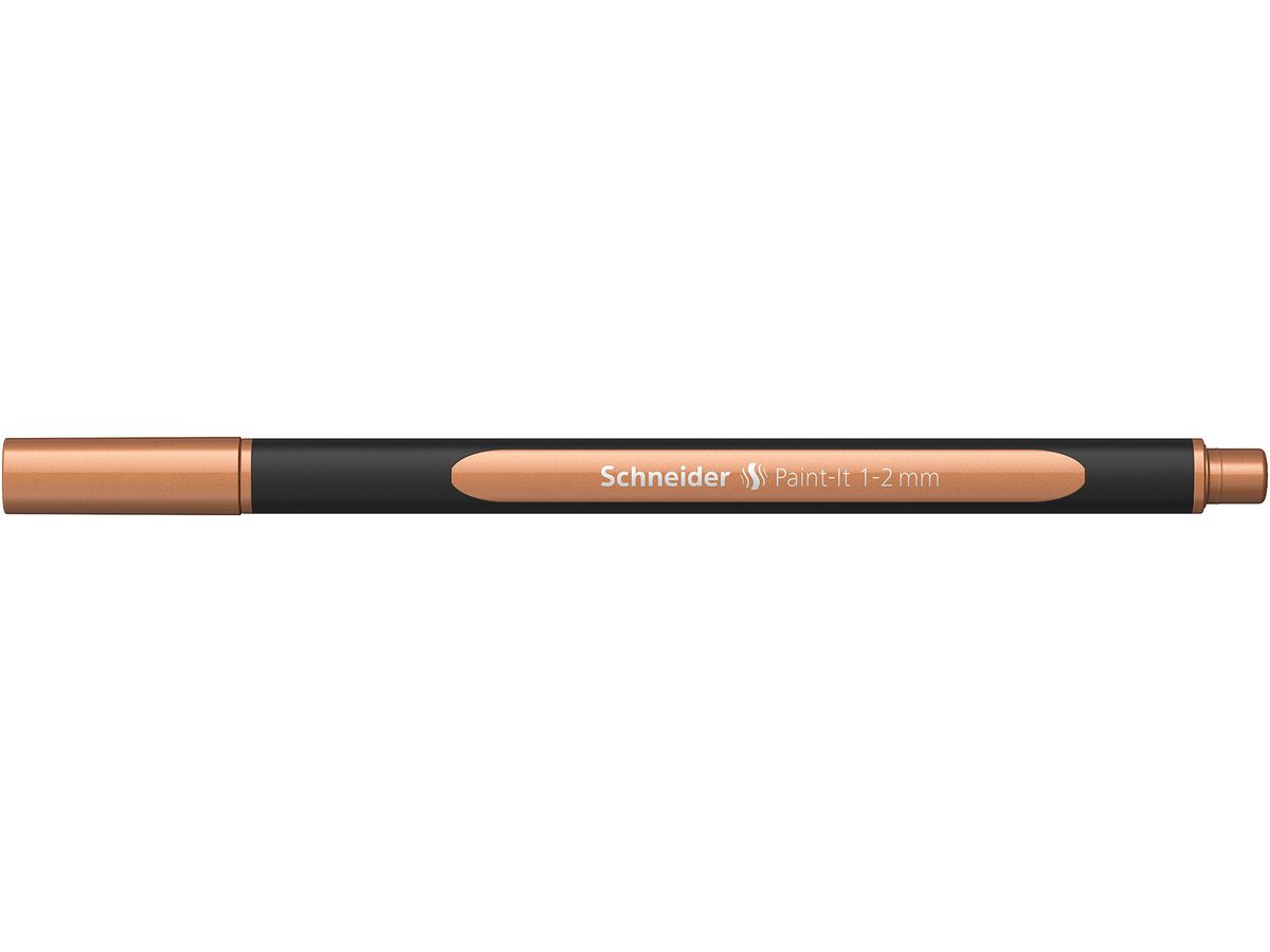 SCHNEIDER Fasermaler Paint-it 1-2mm ML02001102 copper metallic (4004675153975)