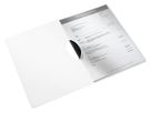 LEITZ Chiusura a fermaglio WOW A4 4185-00-01 bianco 30 fogli (4002432120673)