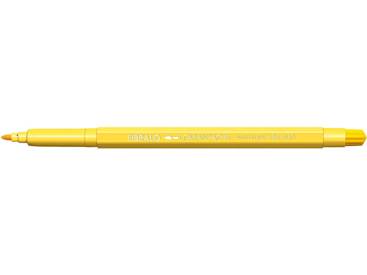 CARAN D'ACHE Fasermalstift Fibralo 185.010 gelb (7610186341007)