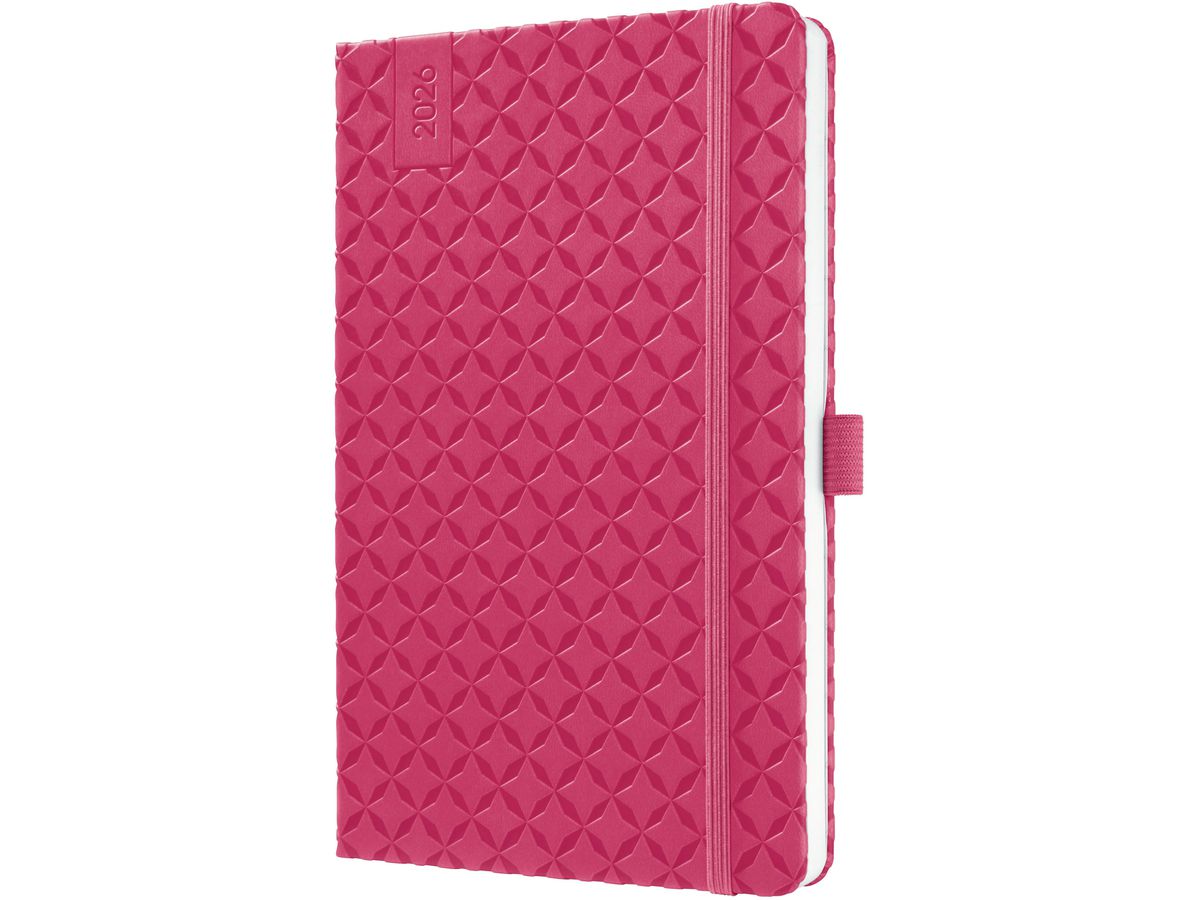 JOLIE Agenda Flair 2026 J6105 1S/2P fuchsia pink ML A5 (4004360775901)