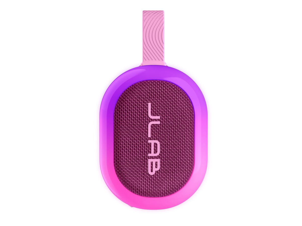 JLAB POP Party Portable Speaker IEUSBPOPRMUL123 Wireless, Mulberry (0810119074287)