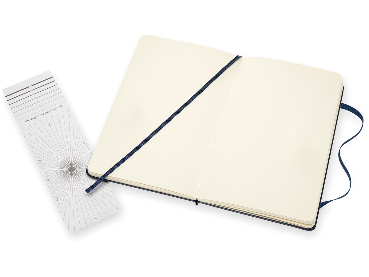 MOLESKINE Livre d'ésquisse 18.2x11.8cm 603104 Medium, saphir, 88 pages (8053853603104)