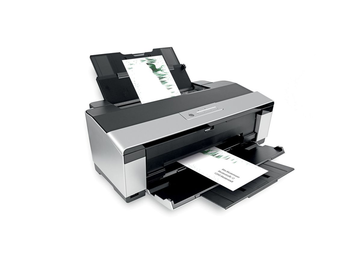 SIGEL Weihnachts-Couvert 11x22cm DU284 90g,Christmas Forest 25 Stück (4004360808975)