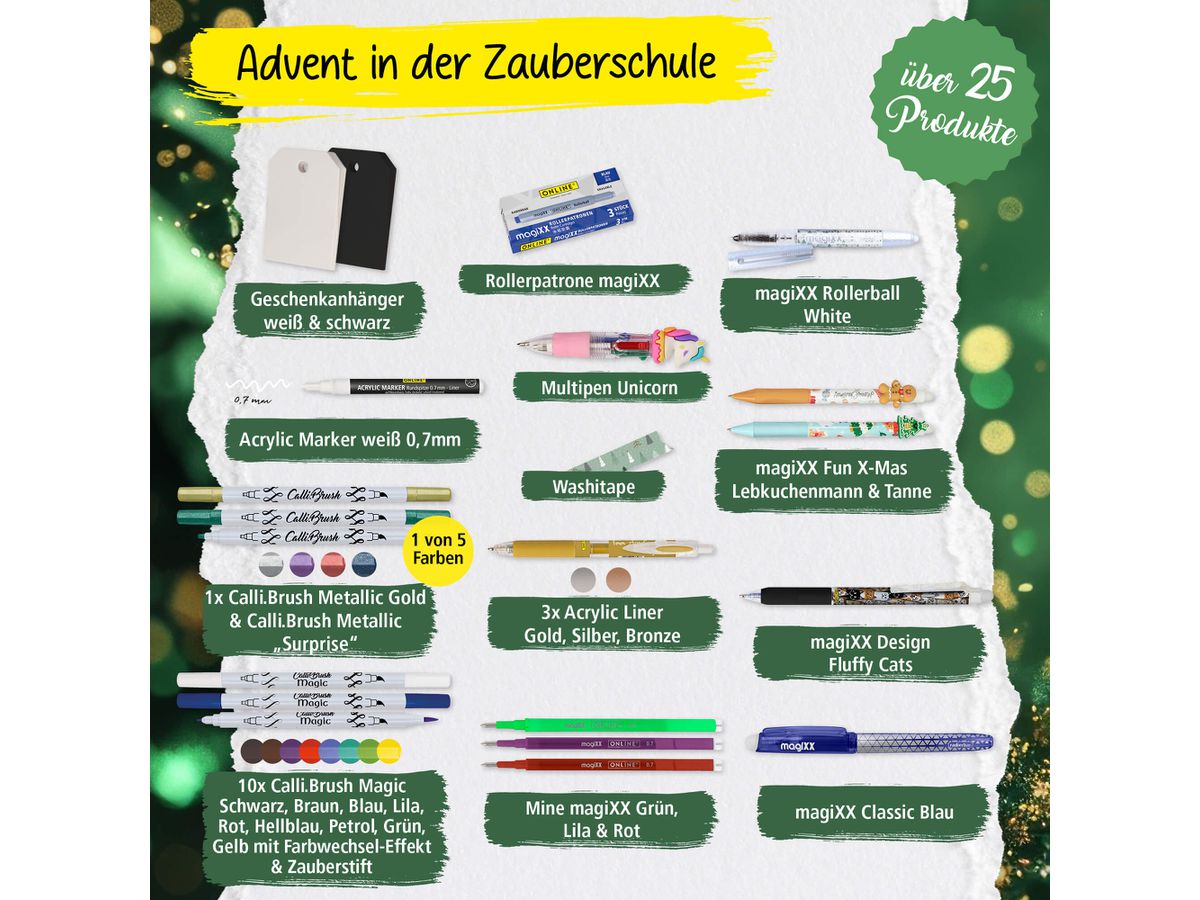 ONLINE Calendrier de l'Avent 2025 18054 Magic (4014421180544)