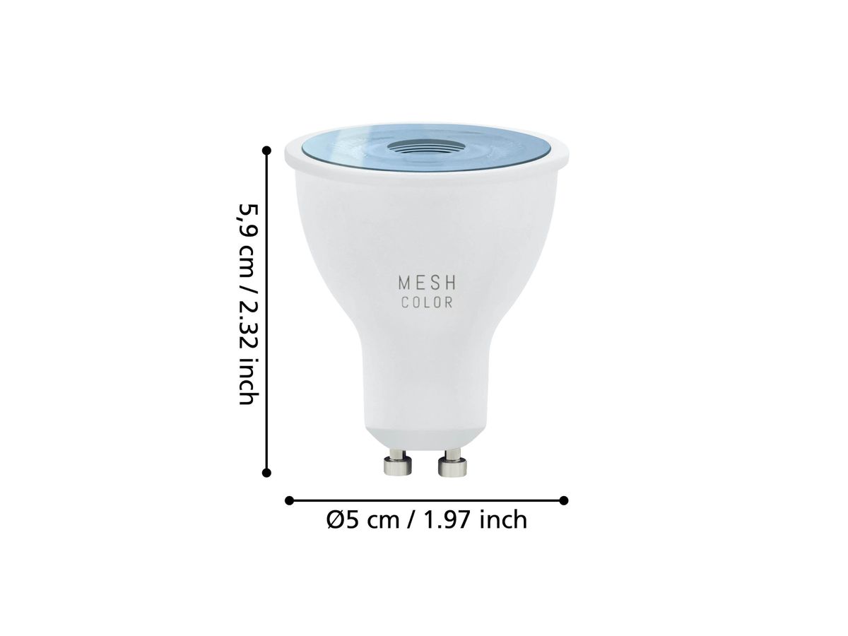 EGLO Ampoules GU10 12251 connect.Z (9002759122515)