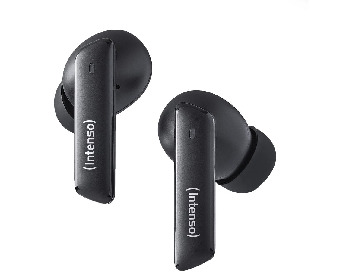 INTENSO Buds Pro Wirel. Earphones 3720500 T500AE, Hybrid ANC, Black (4034303034567)