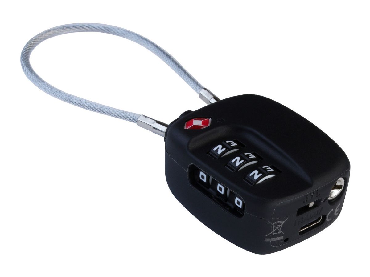 BOOMPODS Tracker Schloss TSA TTSABK black (5060746170608)