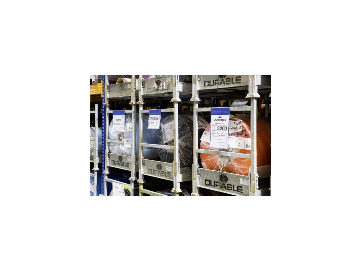 DURABLE Borsa segno A5 174607 plus 10 pezzi (4005546109053)