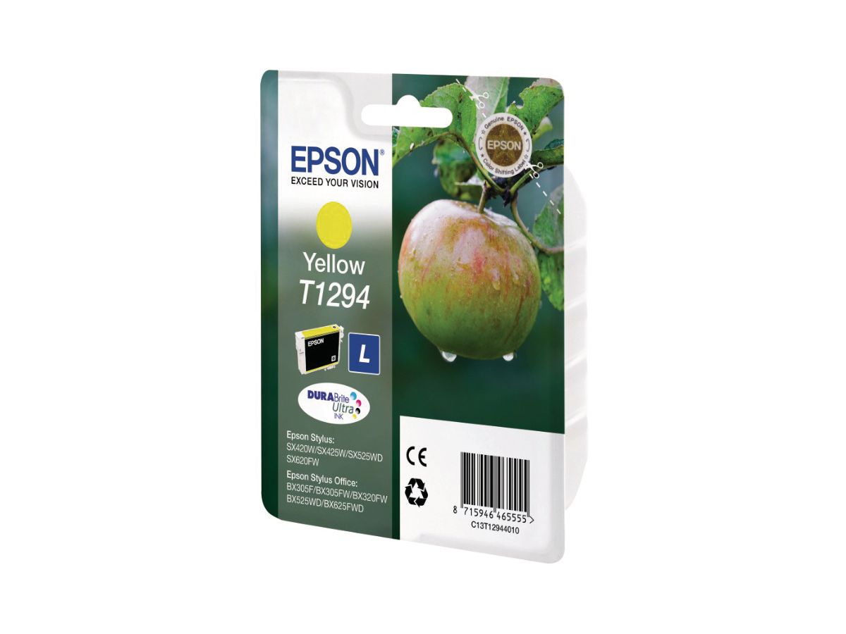 EPSON Cart. d'inchiostro yellow T129440 Stylus SX420W 7.0ml (8715946624747)