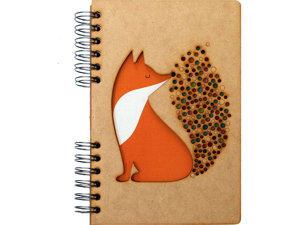 KOMONI Taccuino Kleiner Fuchs A5 AW-LIT5G foderato 90 fogli (8720634487115)