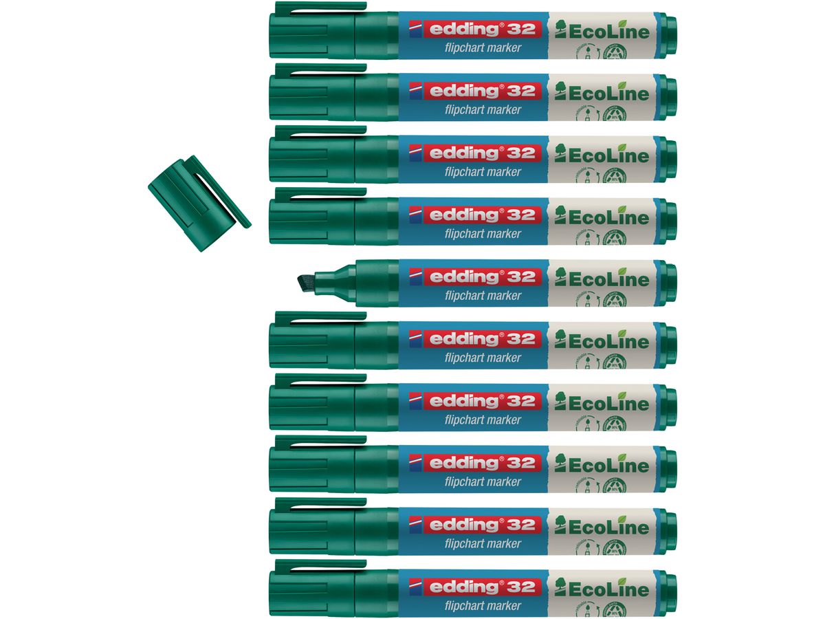 EDDING Flipchart Marker 32 1-5mm 32-4 verde (4004764947010)