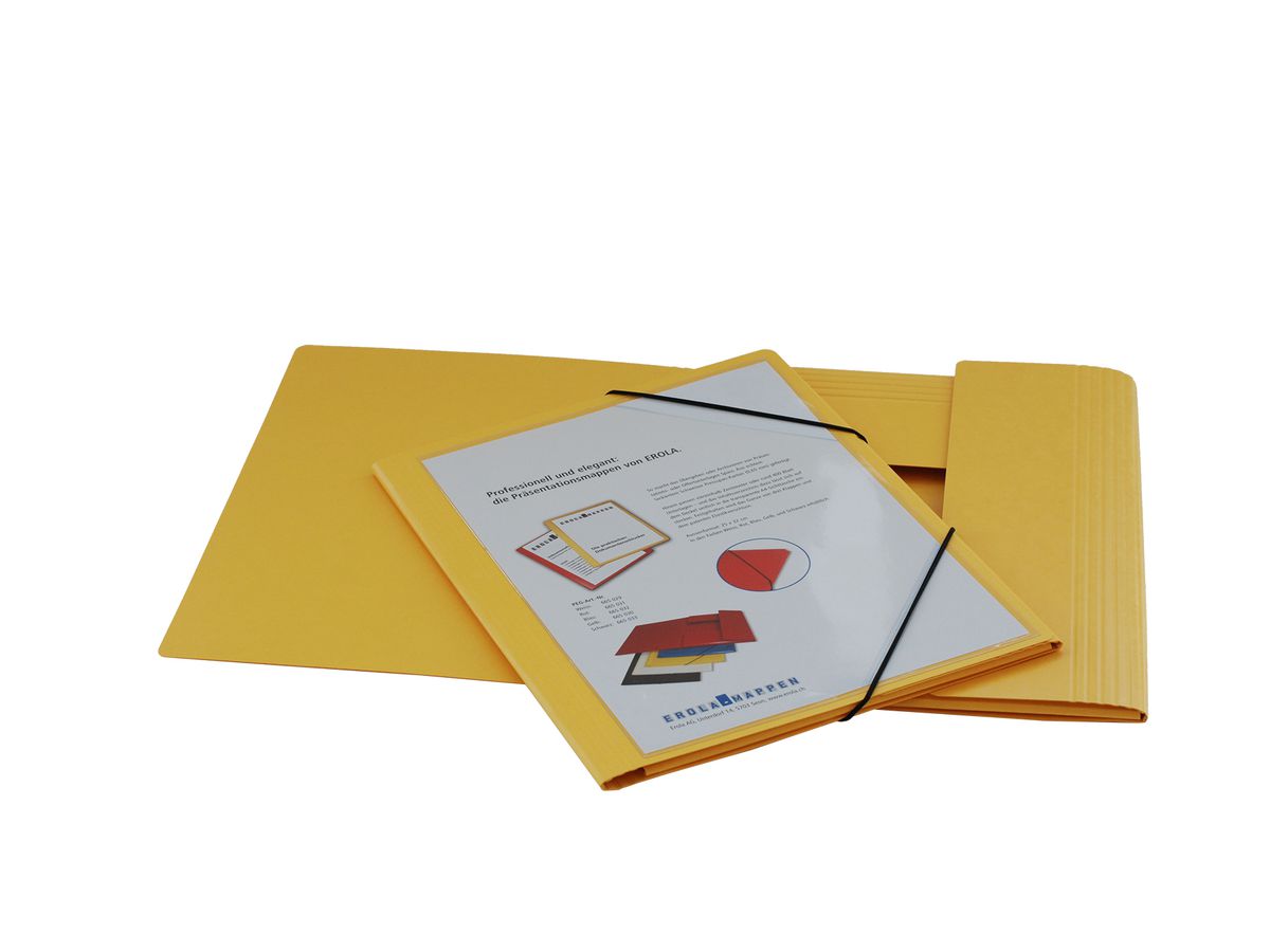 EROLA Cartella con elasti 650my A4 33299S giallo cart. fibra tascha est. (7640114443619)