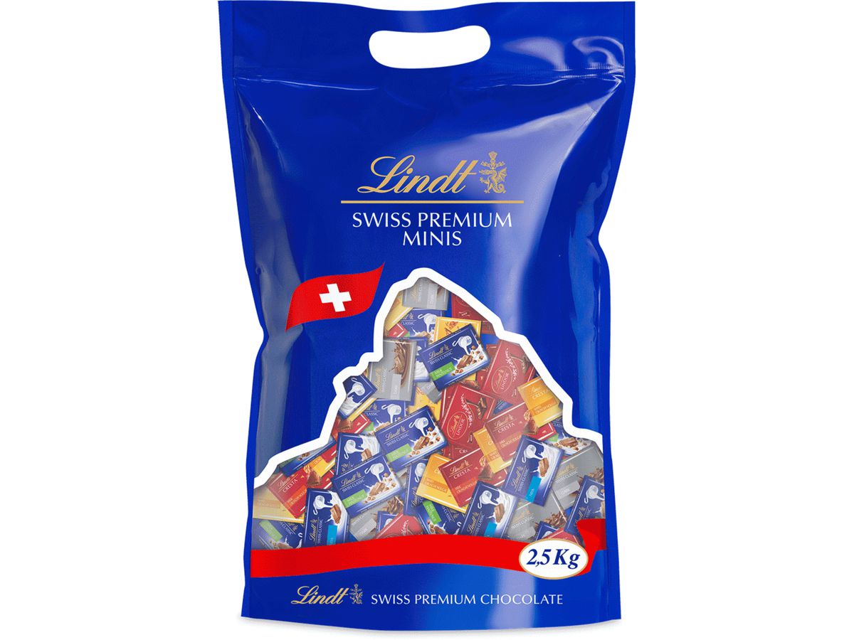 LINDT Napolitains 491075 Assortito 2500g (7610400020725)