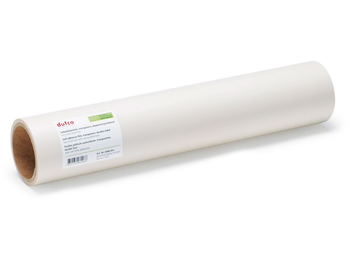DUFCO Foglio adesivo 50x1000cm 6486.001 adesivo biadesivo (7612176082266)