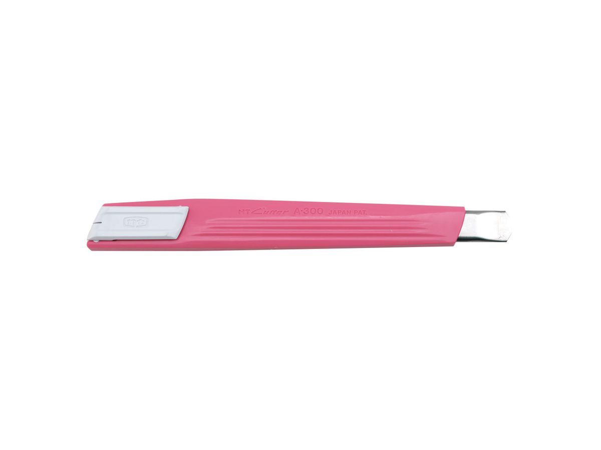 NT Cutter 9mm A-301RP mit Auto-Lock, pastell pink (4904011019401)