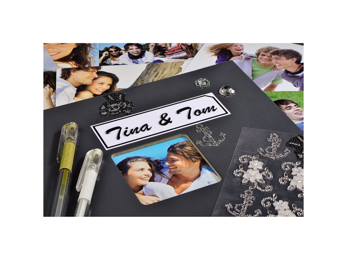 HAMA Album Fine Art 36x32cm 94874 grigio 25 pagine (4007249948748)