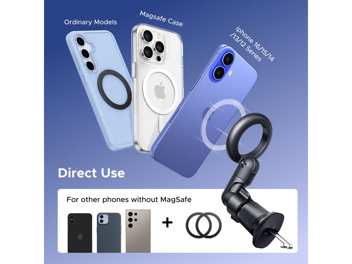 UGREEN Air Vent Car Phone Mount 65185 Magnetic (6941876261857)