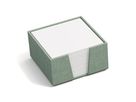 BIGSO BOX OF SWEDEN Portamemo James 110x110mm 2711C1601 in lino, verde menta (7330061069207)