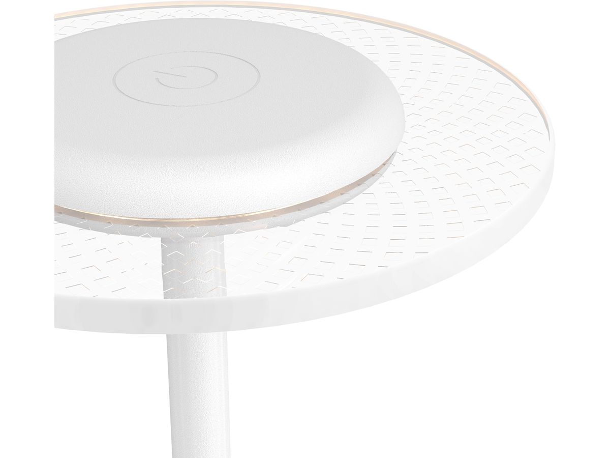 EGLO Lampada da tavolo Trepella 75885 bianco, batteria, RGB-LED (9002759758851)