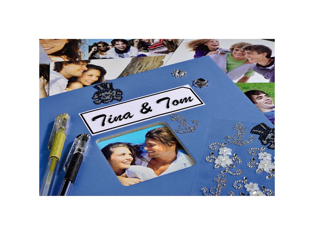 HAMA Album Fine Art 28x24cm 113683 azur 25 pages (4047443167507)