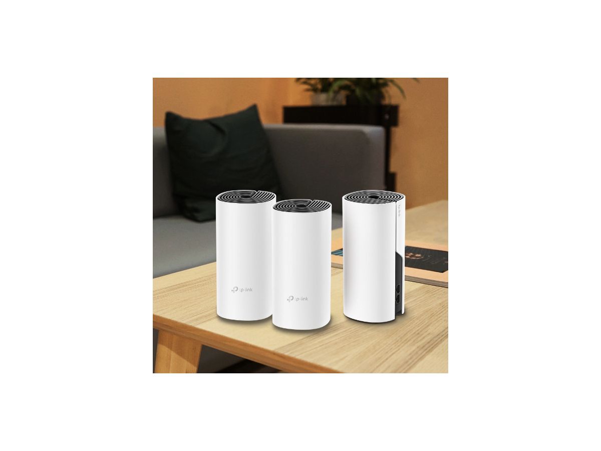 TP-LINK Whole-Home Mesh Deco M4(3-Pa Wi-Fi System (3-pack) (6935364085407)