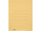 BIELLA Einlagemappe A4 25040020U gelb 240g/m2 100 Stück (7611365216574)