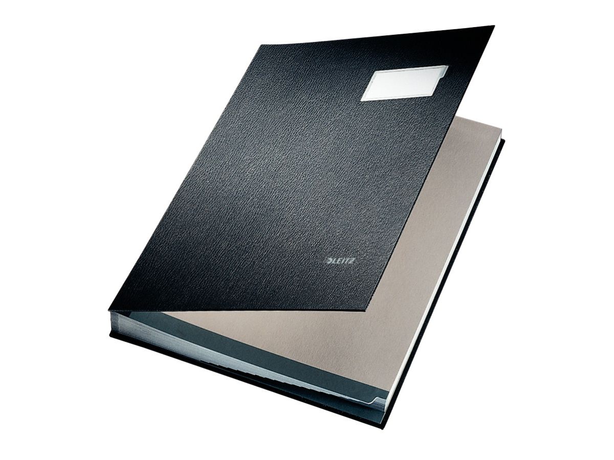 LEITZ Raccoglitore per firme A4 57000095 nero 20 compart. (4002432311477)