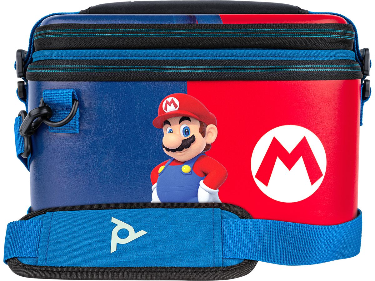 PDP Pull-N-Go Case 500-141-EU-C1MR Mario Edition, NSW (0708056068356)