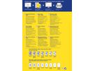 AVERY ZWECKFORM Typenschild-Labels 210x297mm L6013-20 silber,Laser 20 St./20 Blatt (4004182060131)