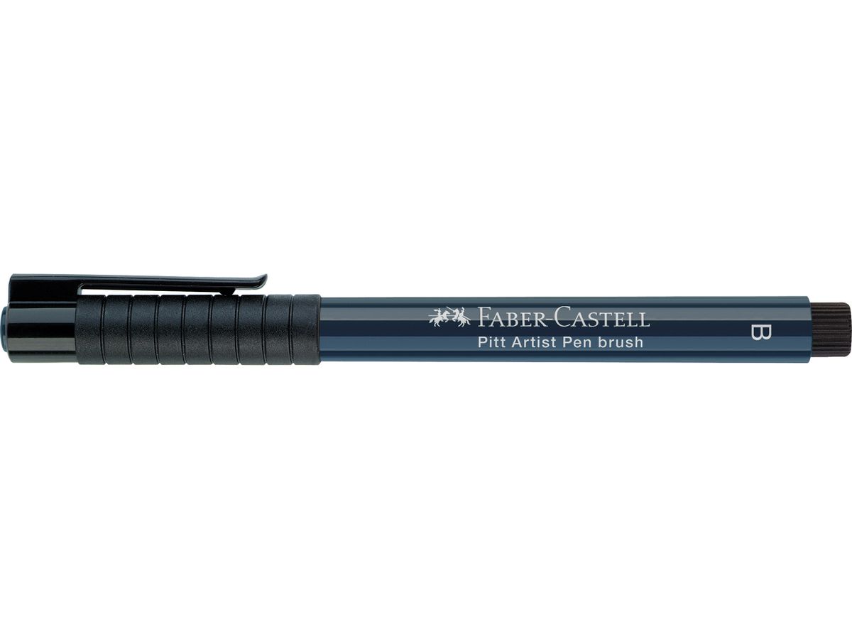 FABER-CASTELL Pitt Artist Pen Brush 2.5mm 167457 dark indigo (4005401674573)