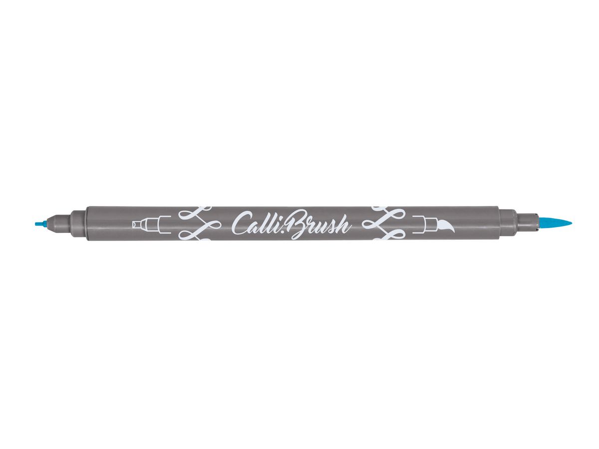 ONLINE Callibrush Pen Double Tip 2mm 19059/6 Light Blue Light Blue (4014421190598)